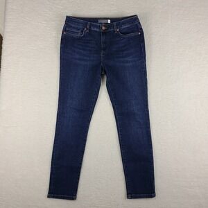 Mint Velvet Jeans Womens 8 US 12 UK Blue Skinny Dark Wash‎ Denim